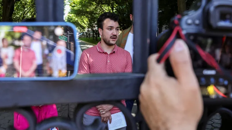 ABD'de Filistinli aktivist Halil, gözaltı merkezinde yeni doğan bebeğini kucağına alamadı
