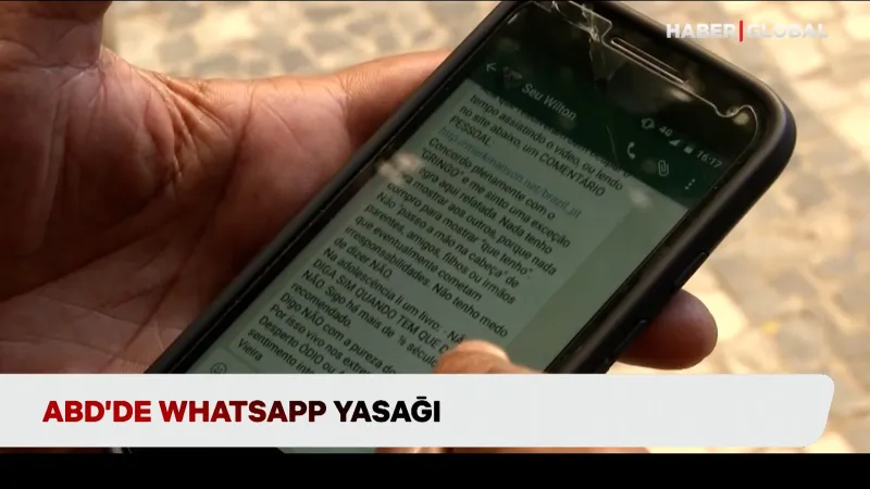 ABD'de WhatsApp yasağı