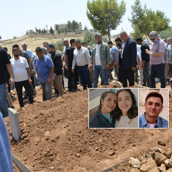 Ağıtlar birbirine karıştı... Üç kardeş yan yana defnedildi!