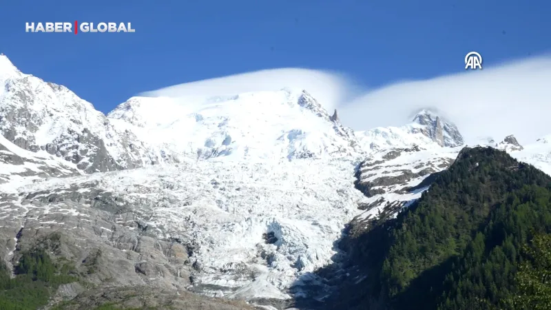 Alp dağlarının eteklerindeki kasabalarda "buzul" endişesi