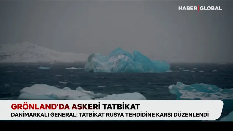 Grönland’da askeri tatbikat