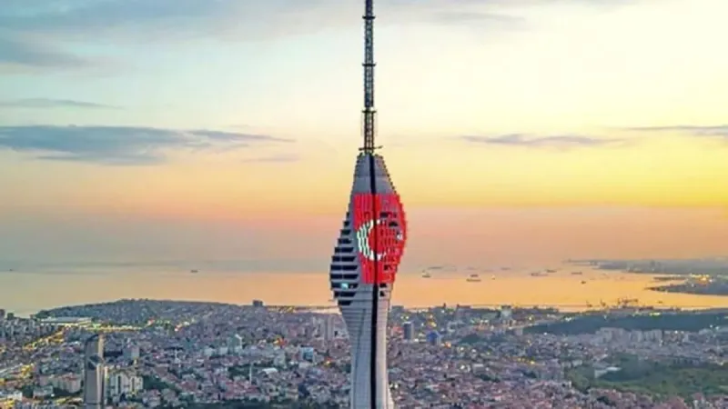 İstanbul'un zirvesi Çamlıca Kulesi 4 yaşında
