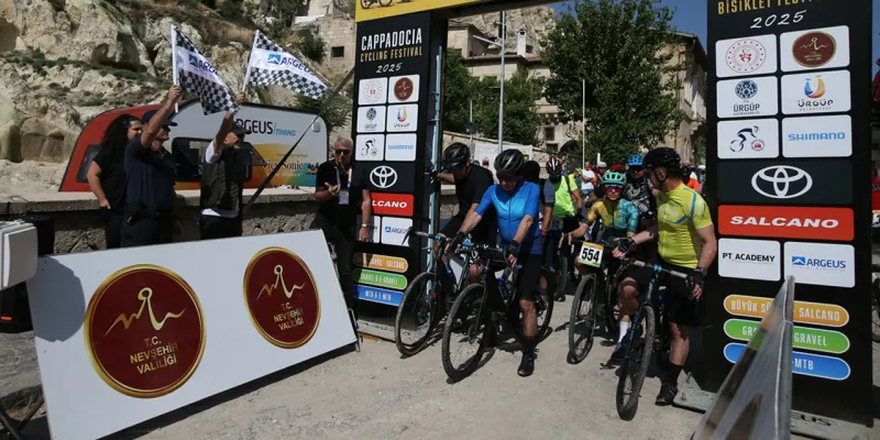 Kapadokya Bisiklet Festivali sona erdi: Bir ilk yaşandı