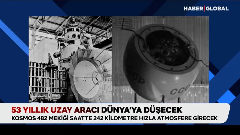 53 Yıllık Uzay Aracı Dünya'ya Düşüyor! Tehlike Çanları mı Çalıyor?