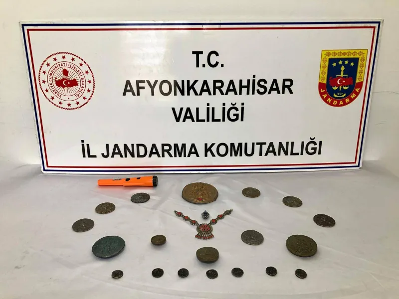 Afyonkarahisar'da Tarihi Eser Kaçakçılığı: 2 Kişi Gözaltında