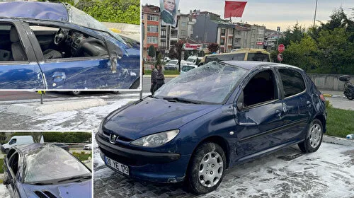Test Sürüşü Kabusa Döndü! Alacağı Araba ile Kaza Yaptı