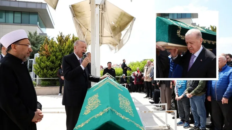 Erdoğan'dan Vefa Örneği: Hocası Karaman'ı Son Yolculuğuna Uğurladı!