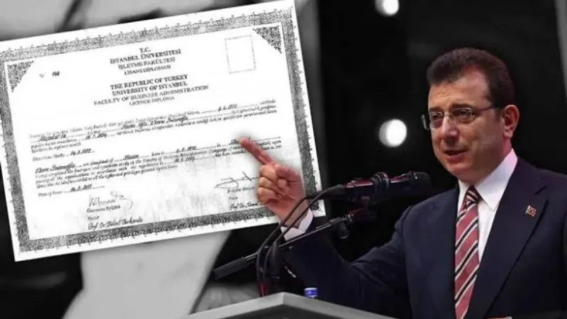 İmamoğlu'nun Diploması İptal Mi Edildi? Şok Gelişme!