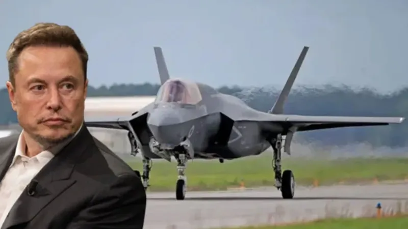 Elon Musk'tan F-35'lere Şok Eleştiri: "Yok Edilecekler!"
