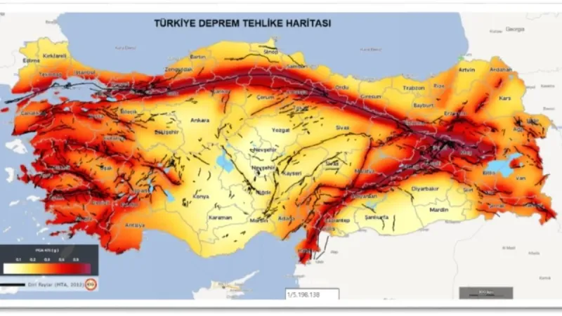 Evimin Altından Fay Hattı Mı Geçiyor? İşte Yeni Fay Haritası!