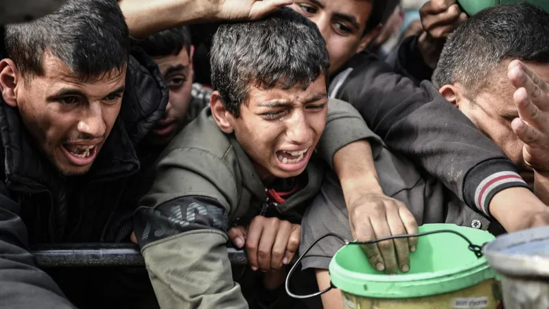 Gazze'de Açlık Dramı! Hamas'tan İsrail'e Savaş Suçu Suçlaması!