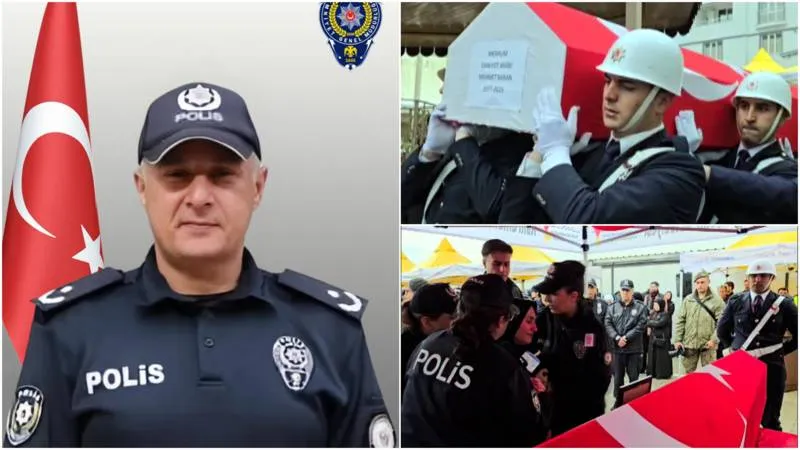 Emniyet Amiri Mehmet Baran'ın Ani Ölümü Şoke Etti! Son Yolculuğuna Uğurlandı