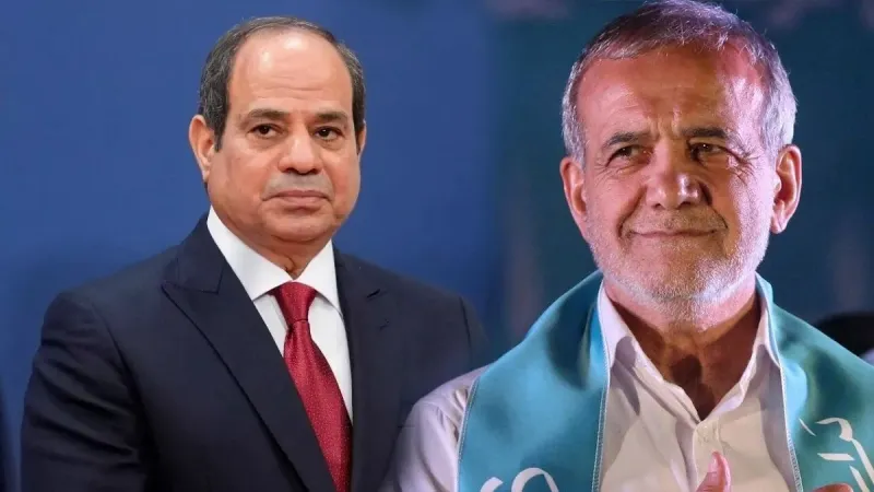 SON DAKİKA! Mısır ve İran'dan Orta Doğu Hamlesi! Sisi & Pezeşkiyan Görüştü!