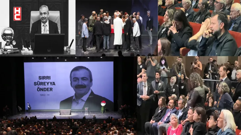 Sırrı Süreyya Önder'e Veda: AKM'de Duygu Dolu Tören!
