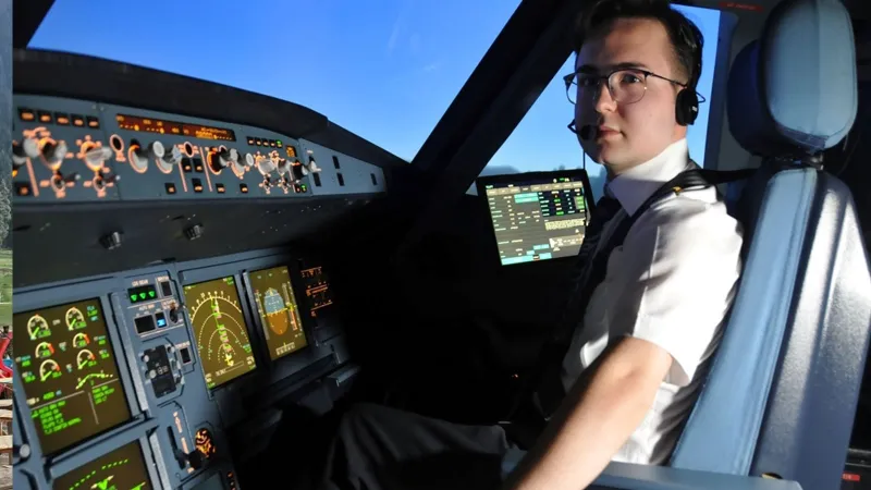 THY'nin En Genç Pilotu! 22 Yaşında Göklere Hükmediyor