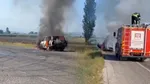 Osmaniye'de Otomobil Alev Aldı! Sürücü Nasıl Kurtuldu?