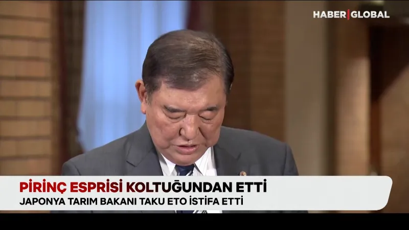 Pirinç Şakası Bakanı Koltuğundan Etti! Japonya'da İstifa Depremi