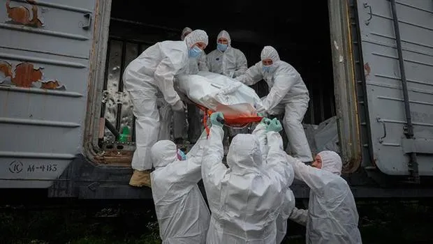 Rusya, 6 bin Ukraynalı askerin cenazesini iade etti
